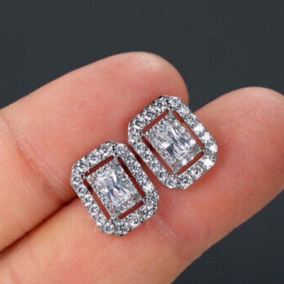 NWT sterling silver stud earrings